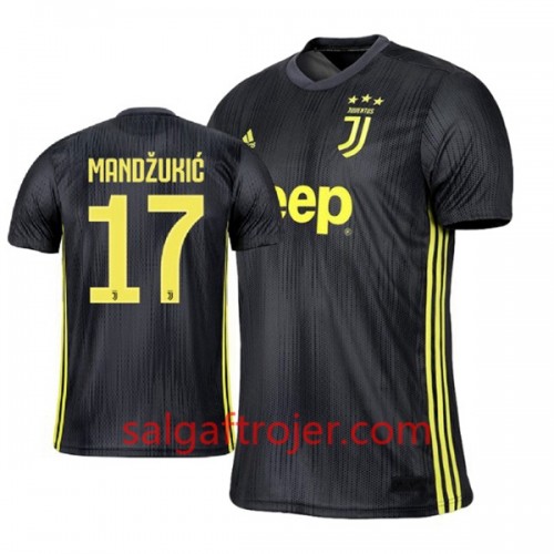 Juventus Fodboldtrøjer Mario Mandzukic 17 3. sæt 2018/19 Kort ærmer Juventus Fodboldtrøjer Mario Mandzukic 17 3. sæt 2018/19 Kort ærmer